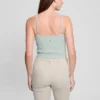 Keyla Fuzzy Sweater Crop Cami