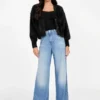 Keyla Fuzzy Sweater Crop Cami
