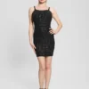 Khloe Rhinestone Sweater Dress