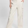Kori Faux-Leather Cargo Pants