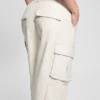 Kori Faux-Leather Cargo Pants