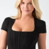 Kyle Corset Midi Dress