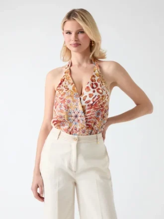 La Boheme Satin Bodysuit
