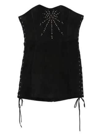 Lace-Up Bustier Dress