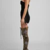 Lace-Up Bustier Dress