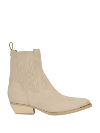 Lanna Western Suede Bootie
