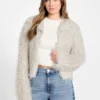 Lara Faux-Fur Cardigan