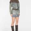 Layer Denim Skirt