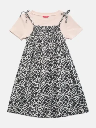 Layered Leopard Dress (7-14)