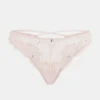 Lea Floral Applique Thong