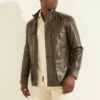 Leather Field Jacket