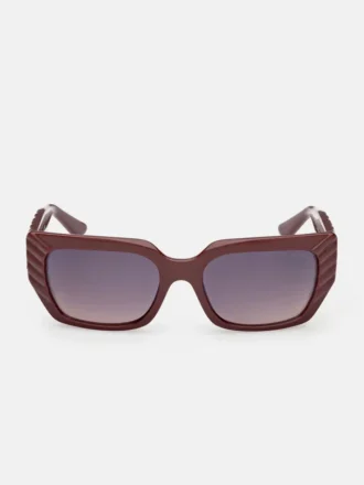 Leigh-Anne Rectangular Plastic Sunglasses