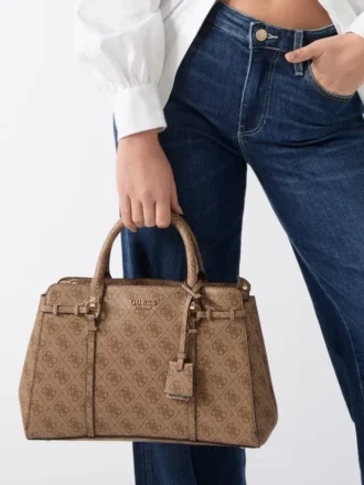 Leona Logo Handbag