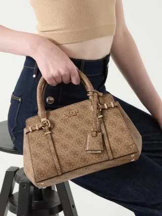 Leona Logo Handbag