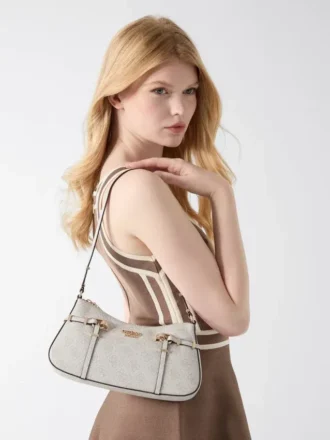 Leona Logo Shoulder  Bag