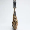 Leopard Crescent Shoulder Bag