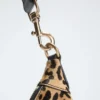 Leopard Crescent Shoulder Bag