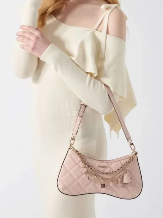 Libby Quilted Shoulder Bag
