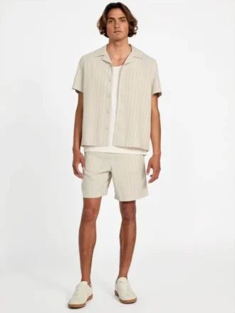 Linen Blend Shorts