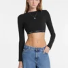 Logo-Tape Crop Top