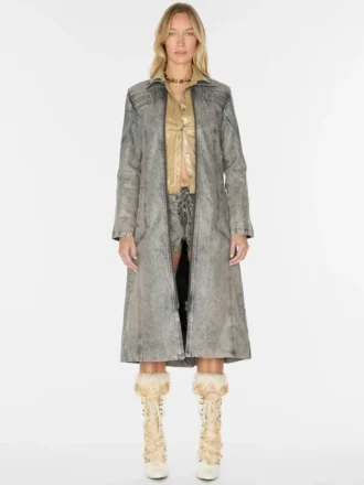 Long Denim Coat