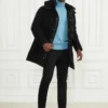 Long Down Hooded Jacket