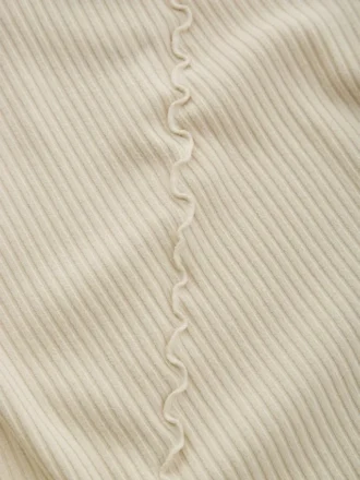 Long-Sleeve Lettuce Edge Top
