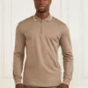 Long-Sleeve Zip Polo
