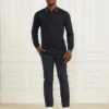 Long-Sleeve Zip Polo