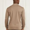 Long-Sleeve Zip Polo