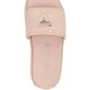 Longoh Raffia Platform Slide Sandals