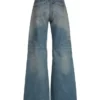 Low-Rise Wide Leg Denim Pants
