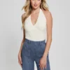 Lucia Wavy Sweater Halter Top