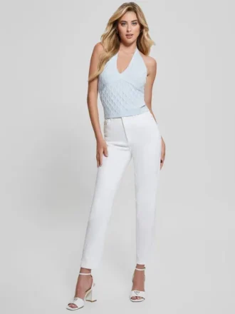 Lucia Wavy Sweater Halter Top
