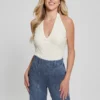 Lucia Wavy Sweater Halter Top