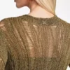 Lucky Crochet Flared Dress