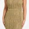 Lucky Lurex Net Maxi Dress