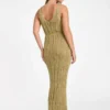 Lucky Lurex Net Maxi Dress