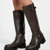Lynnie Knee-High Lug Boots