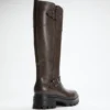 Lynnie Knee-High Lug Boots