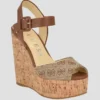 Lyrica Linen Wedges