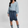 Madeline Textured V-Neck Sweater