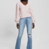 Madeline Textured V-Neck Sweater