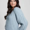 Madeline Textured V-Neck Sweater