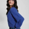 Madeline Textured V-Neck Sweater