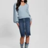 Madeline Textured V-Neck Sweater