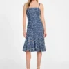 Maisy Lace Indigo Dress