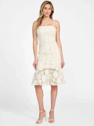 Maisy Strapless Lace Dress