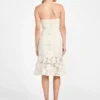 Maisy Strapless Lace Dress