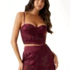 Mara Padded Lace Bustier